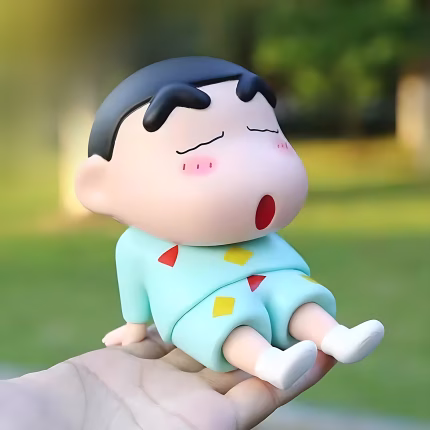 Shinchan Miniature & Phone Holder