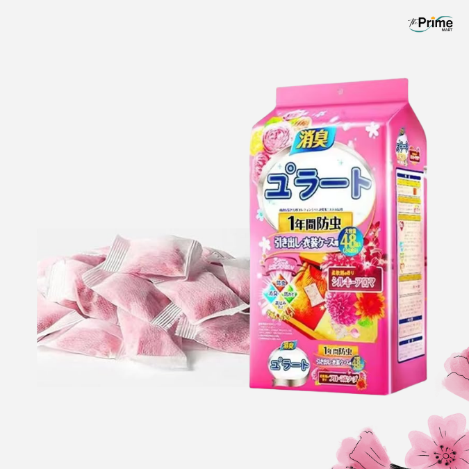 Floral Camphor Balls Website Design 2